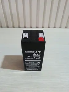 Fabrika fiyat sızdırmaz kurşun-asit batarya şarj edilebilir 4v4ah 20HR pil
