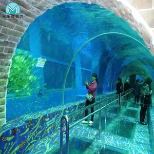 En kaliteli ucuz özel boyut büyük sualtı akrilik cam tünel Fishtank akvaryum - Product Image 5