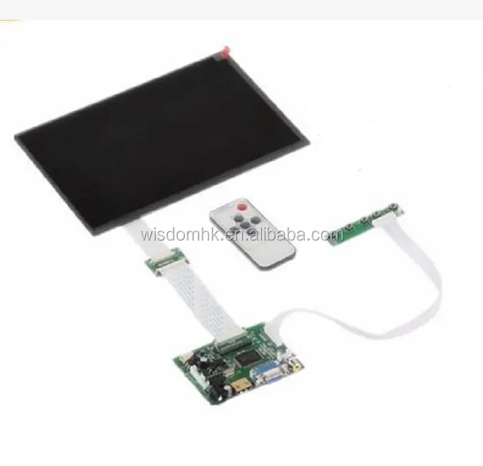 10.1 "IPS 라즈베리 파이 모니터 1280(RGB)* 800 TFT EJ101IA-01G HD LCD 원격 드라이버 보드 2AV VGA