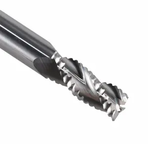 Weix profesyonel karbür HRC55 6mm 3 Flüt hazırlama uç haddesi Spiral Bit freze araçları CNC Frezeler freze uçları