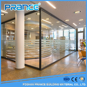 <span class=keywords><strong>The</strong></span> internationalization of high transparent glass partition office glass partitions - Product Image 5
