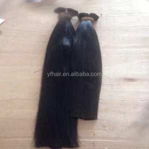 <span class=keywords><strong>Cheveux</strong></span> humains vierges de qualité Remy, sans traitement découpé d'un donière, fournisseur chinois, vente en gros - Product Image 2