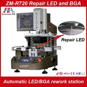 Dẫn lắp ráp máy và bga rework re ZM-R720 hồng ngoại trạm hàn để sửa chữa BGA & LED