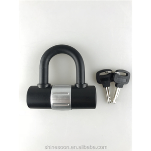 Catena in acciaio resistente con serratura a forma di U antifurto cavo di sicurezza <span class=keywords><strong>per</strong></span> bicicletta e moto accessori - Product Image 5