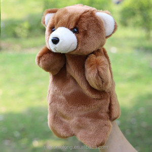 Tinh Tế Bé Con Zoo Gấu Hình Dạng Tay Con Rối Găng Tay Con Rối Ngón Tay Ngón Tay Con Rối Bao Đồ Chơi Sang Trọng - Product Image 5