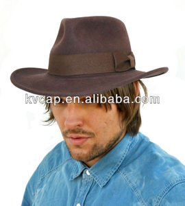 indiana jones estilo fedora sombrero por parte de china 19 tapa de año oem - Product Image 1