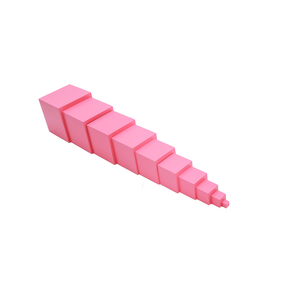 Giocattoli <span class=keywords><strong>Sussidi</strong></span> <span class=keywords><strong>Didattici</strong></span> Montessori di Legno Educativi Sugli Aiuti Alla Formazione Per Infantile Rosa Torre - Product Image 3
