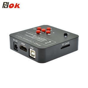 PDOK 21MP Full HD 1080P 60FPS USB Lab dijital endüstriyel Video mikroskop kamera PCB IC CPU lehimleme