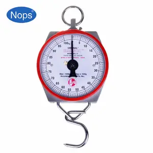 Mechanical Luggage Scale / Fishing Scale with Tape Measure, Up to 75 Pounds  / 34KG