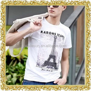<span class=keywords><strong>precio</strong></span> de fábrica V cuello en blanco camiseta pava producción - Product Image 6