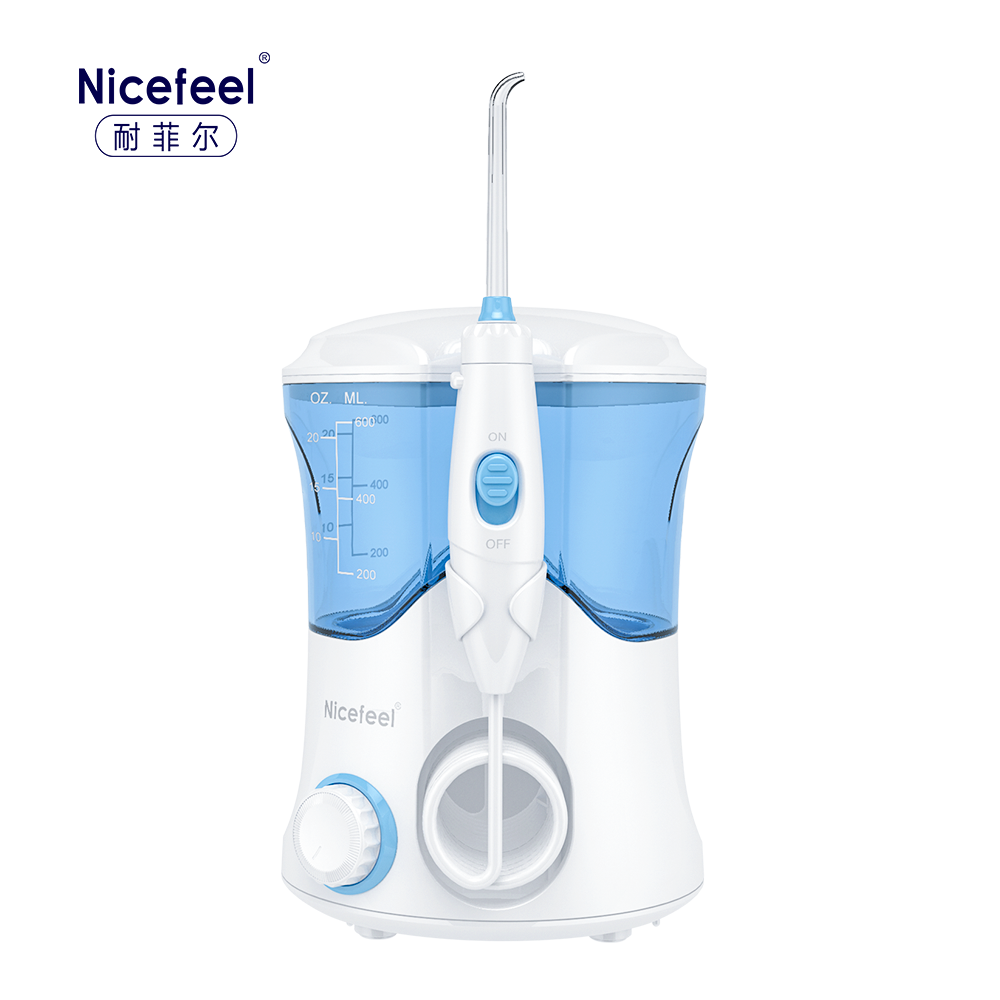 Nicefeel Standard 600ML Family Use Factory OEM Dental Desktop Water Flosser Hot Selling