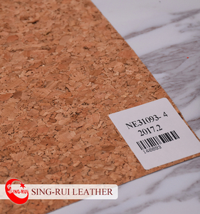 Liège naturel Tissu Grain 0.4-0.<span class=keywords><strong>5mm</strong></span> Épais Liège En Cuir Pour Chaussures - Product Image 1