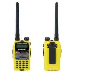 UV-5RA Jaune BaoFeng UV-5R Talkie-walkie Professionnel Radio Baofeng UV5RA Émetteur-Récepteur 128CH 5W VHF et UHF Tenu Dans la main
