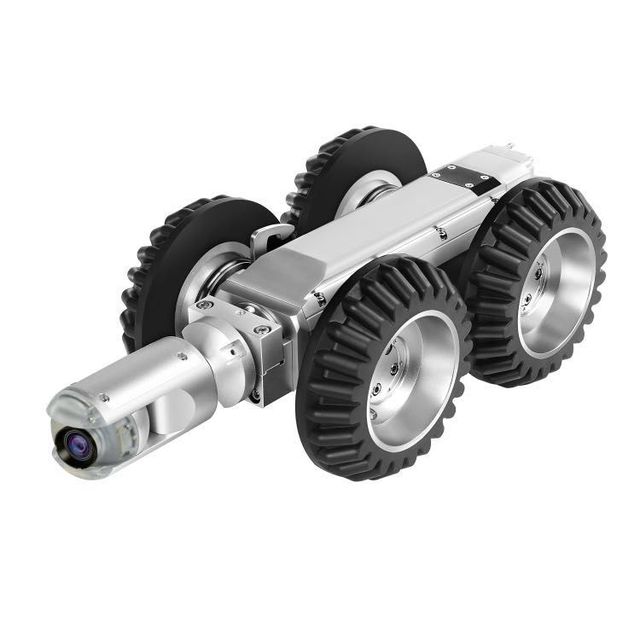 Sony CCTV Camera System Mini Tractor with Sapphire Lens in Storm Sewer  Drain Inspection Camera Survey Machine Vision Camera