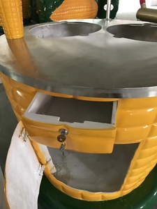 Carrito de Maíz Móvil para Mercado, Diseño de Puesto de Exhibición Rápido en China, Stand de Maíz de Fibra de Vidrio - Product Image 3