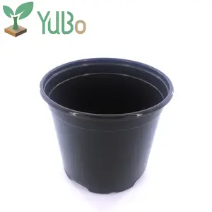 Best Price 9-23センチメートルBlack Plant Pots Garden Plastic Nursery Plant Flower Grow Pot