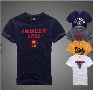 Kostenlose Probe Anti-Pilling Werbe Geschenk 60 Polyester 40 Baumwolle Gewinner Marke T Shirt