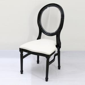 Chaise de mariage avec pied en plastique, <span class=keywords><strong>siège</strong></span> à dossier acrylique, style <span class=keywords><strong>louis</strong></span> <span class=keywords><strong>xv</strong></span> - Product Image 6