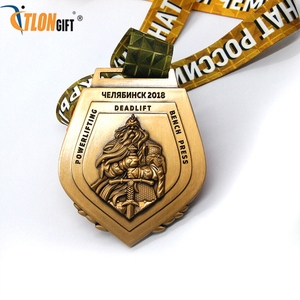 Promocional empuje automático metal Medalla Premio - Product Image 4