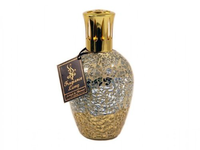 Lampe catalytique en mosaïque, écologique, faite à la main, en verre multicolore en forme de boule, lampe parfumée, décoration d'intérieur, diffusion d'huiles aromatiques
