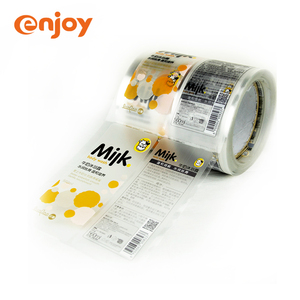 Op maat gemaakte logo bedrukte waterdichte rollen sterke klevende vinyl transparante stickers op maat gemaakte vormen merkbescherming verpakkingslabels - Product Image 5