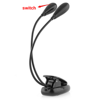 Lampe de lecture LED flexible réglable USB Lampe de lecture LED flexible à clipser