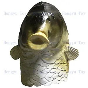 China manufacturer Huizhou full head animal all kinds of mask latex fish mask