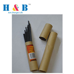 Tongkat Arang Kayu Gambar Bulat Diaktifkan Hitam - Product Image 3