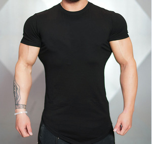 Camiseta Deportiva Personalizada con Logotipo, Camiseta de Gimnasio de Poliéster Comprimido para Hombre - Product Image 6