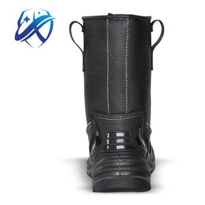 Bottes de sécurité d'hiver avec tige en cuir véritable, semelle intermédiaire en EVA, doublure en maille, embout en acier pour unisexe, utilisables en été, automne et hiver - Product Image 3