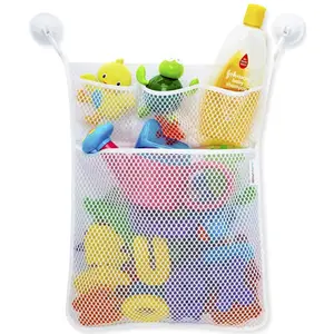 Mesh Baby Bath Toy Organizer mit Saugnäpfen