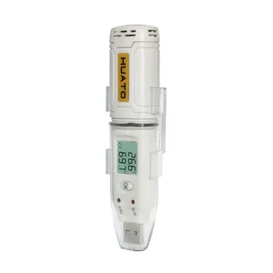 IP67 résistant à l'eau numérique thermo hygromètre/thermomètre usb enregistreur de température