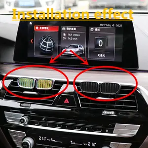 Utilizado para BMW perfume del coche ambientador de aire acondicionado boca decorationX6 X5 X3 Z3 Z4 E39 E46 E36 E90 E60 E30 E34 F30 F10