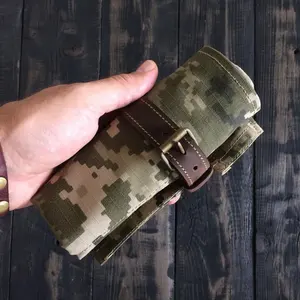 Kunden spezifischer OEM-Uhren armband beutel in verschiedenen Farben, hand gefertigter Uhren halter, Uhren tasche aus echtem Leder zum Verpacken