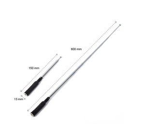 HYS VHF FM Amatoriale Telescopica A Due Vie Radio Whip Antenna per la Caccia - Product Image 2