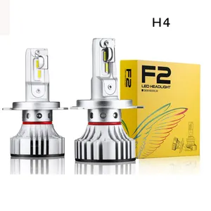 หลอดไฟหน้า Led สำหรับมอเตอร์ไซค์,หลอดไฟหน้ารถมีไฟสว่างมาก12000LM C-R-E-E H4รถยนต์ F2 Hi/lo 9005อัตโนมัติ9006 H11 H7 6500K