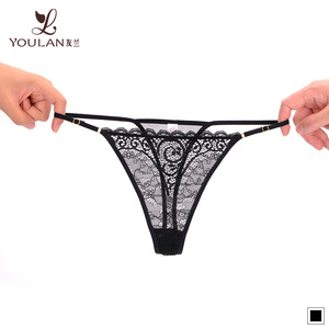 Tanga de encaje, lencería transpirable ajustable, <span class=keywords><strong>ropa</strong></span> <span class=keywords><strong>interior</strong></span>, nuevo diseño, bragas bonitas, <span class=keywords><strong>ropa</strong></span> <span class=keywords><strong>interior</strong></span> Sexy - Product Image 1