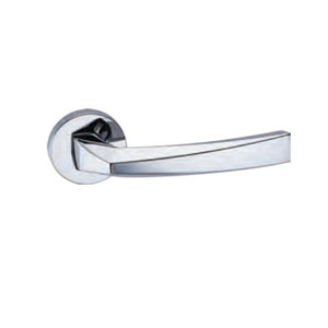 Manija de Puerta Cuadrada Moderna de Níquel Negro Mate para Puerta Interior - Product Image 2