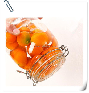 Venta al por mayor, venta al por mayor, mini frascos herméticos de vidrio para envasado de alimentos lucid con tapa - Product Image 2