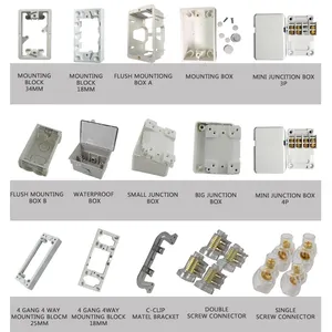 Trung Quốc SAA 5 Gang Chuyển Đổi Ánh Sáng Úc, Mẫu Miễn Phí AS/NZS Ngang Trắng Bạc Vàng 5 Gang 2way Tường Switch