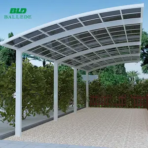 دائم مخصص سهلة التركيب الألومنيوم تستخدم carports بيع لمواقف السيارات