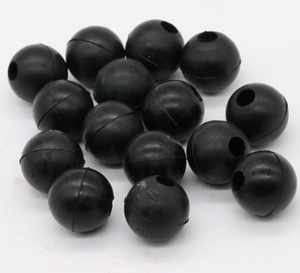 Bola de borracha personalizada de silicone, 5mm 6mm 8mm 9mm 10mm com furo - Product Image 6