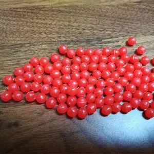 סין בצבע בתפזורת 6 מ"מ 5 מ"מ 7 מ"מ 8 מ"מ 12 מ"מ פוליפרופילן פלסטיק לצוף כדור