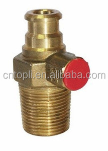 <span class=keywords><strong>Valvola</strong></span> <span class=keywords><strong>di</strong></span> <span class=keywords><strong>Sicurezza</strong></span> in Ottone per Bombola del <span class=keywords><strong>Gas</strong></span> con Manopola <span class=keywords><strong>di</strong></span> Controllo - Product Image 3