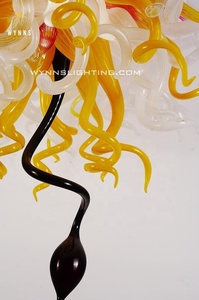 Chihuly fait à la main lustre en verre lumière LED suspension lampe intérieur décor à la maison pour <span class=keywords><strong>Casino</strong></span> cafés KTV mariages hôtels - Product Image 4