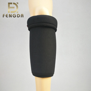 Chất lượng cao <span class=keywords><strong>Neoprene</strong></span> Nylon Spandex cú đúp đầu gối ấm áp thoải mái nén tay áo cho Viêm Xương Khớp mềm loại bảo vệ - Product Image 6