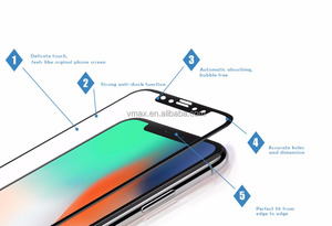 Neue Modell 2.5D 0,<span class=keywords><strong>3</strong></span> MM Perfekte Passform Gehärtetem Glas Schutz für iPhone X - Product Image 3