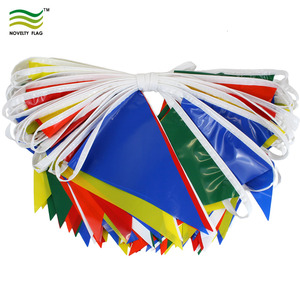 ПВХ красный, белый и синий Вымпел флаг ткань набивка - Product Image 5