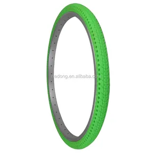 Tubeless Tyres for Bikes NEDONG 24x1.5 Sharing Bike Solid Tire Holes