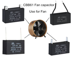 Fan kondensator cbb61 3,5 uf 4,5 uf 4 uf 5 uf 2,5 uf 3 uf 16 uf kondensator ec 602521 - Product Image 2